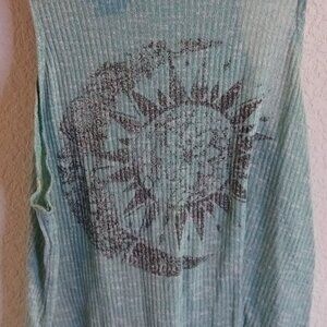 Slightly see through tank top